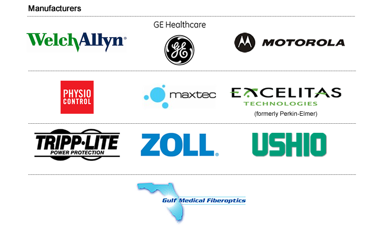 Manufacturers of Alphasource: Motorola, GE, Welch Allyn,